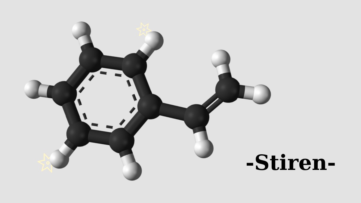 Tính chất hóa học của stiren